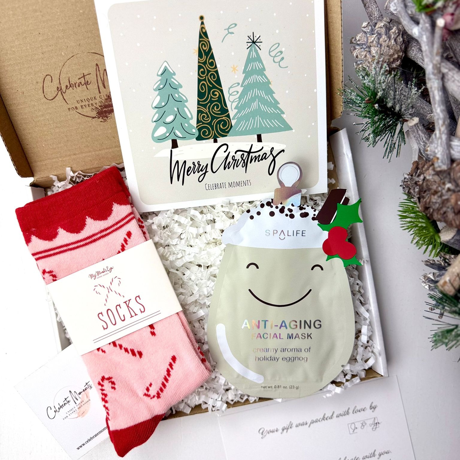 Secret Santa Mini Gift Box - Image 1